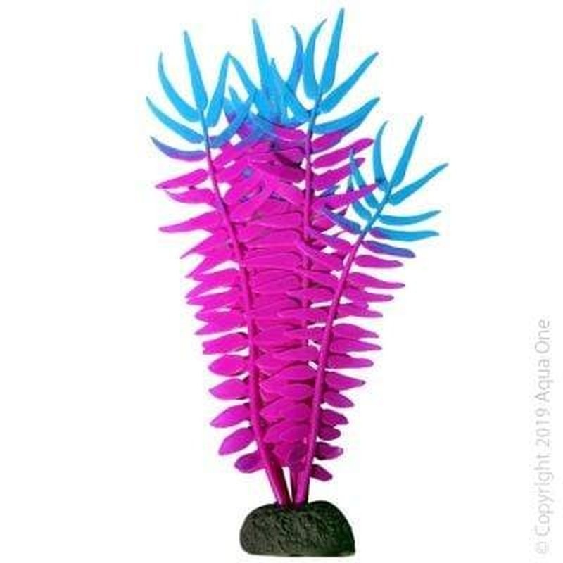 Aqua One Flexiscape Large Waterwort Purple and Blue Plant 25cm