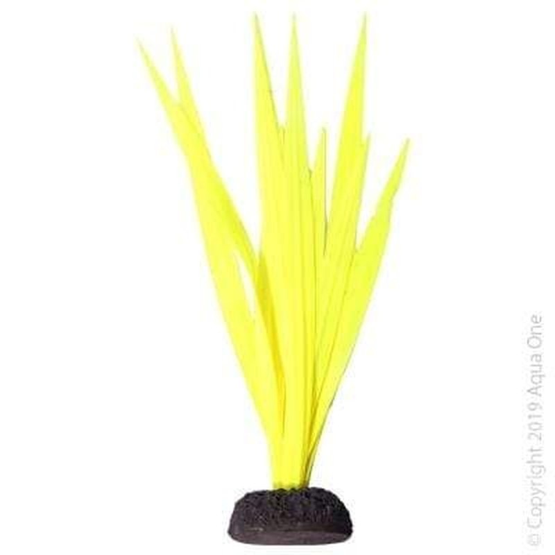 Aqua One Flexiscape Medium Seagrass Yellow Plant 23cm