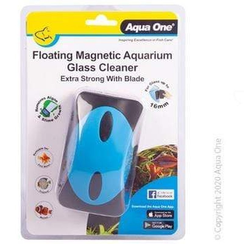 Aqua One Floating Magnet Cleaner Ex Strong with Blade