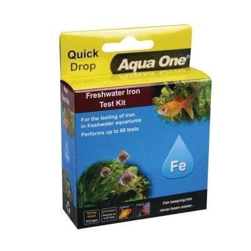 Aqua One Freshwater Iron Fe Quick Drop Test Kit