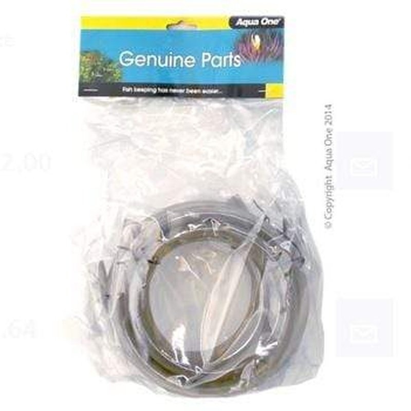 Aqua One Hose 12mm 2pk - Aquis 500 700 550 750 Nautilus 600 800 Ocellaris 850 - 10663