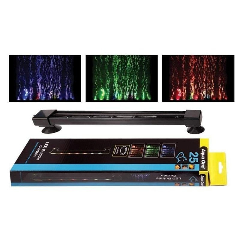 Aqua One LED Colour Changing Bubble Curtain
