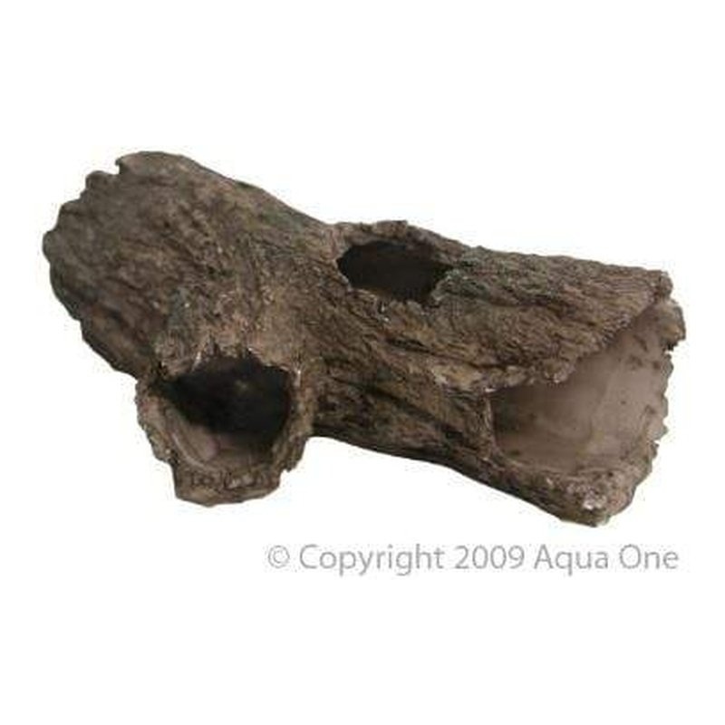Aqua One Log with Holes 17 x 6cm