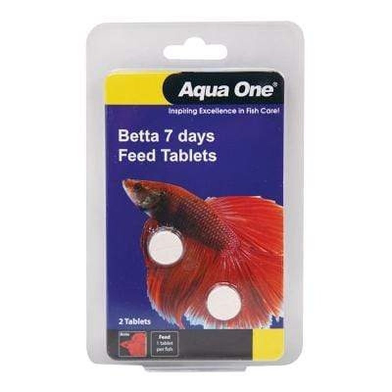 Aqua One Betta 7 Days Feed Tablets 2 Pack
