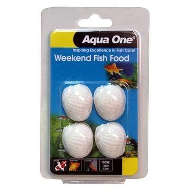 Aqua One Block Weekend Fish Food 20g