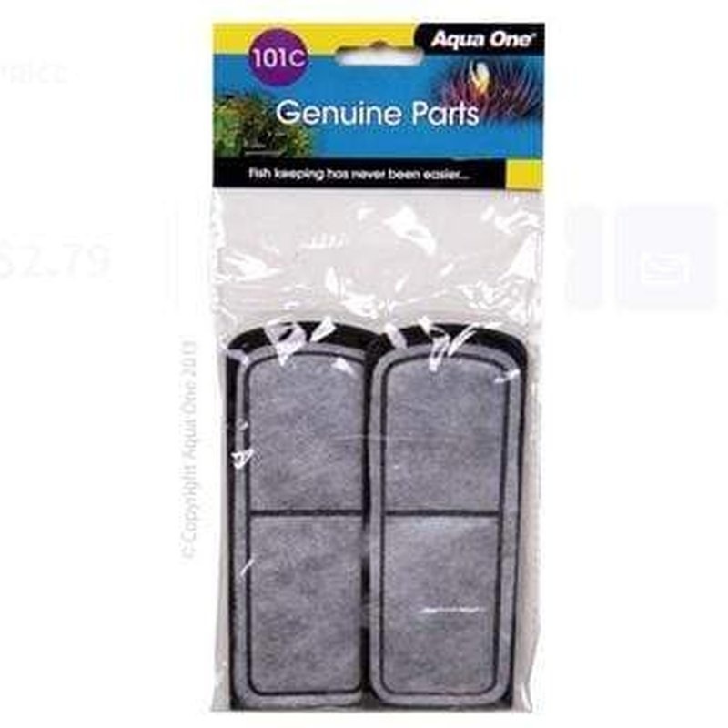 Aqua One Carbon Cartridge 2pk 101c - NanoPlas 7 - 25101c
