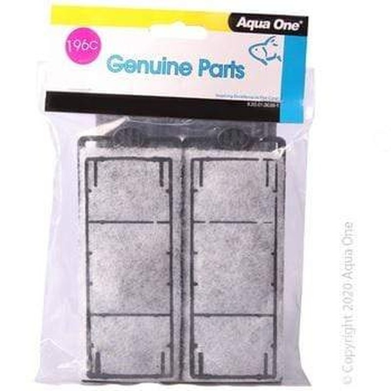 Aqua One Carbon Cartridge 2pk 196c - HFX 70 100 150 200 - 25196c