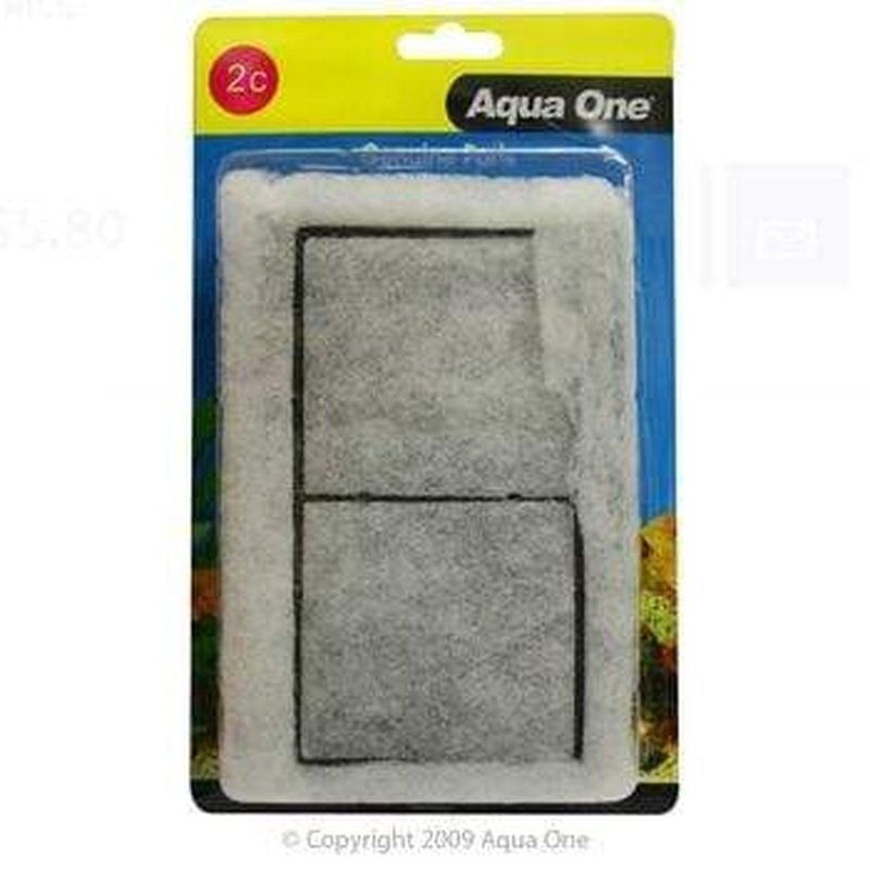 Aqua One Carbon Cartridge 2pk 2c - AquaStyle 510, LifeStyle 52 - 25002c
