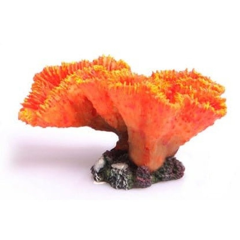 Aqua One Copi Coral Euphyllia Orange 14.5 x 7.5 x 8cm