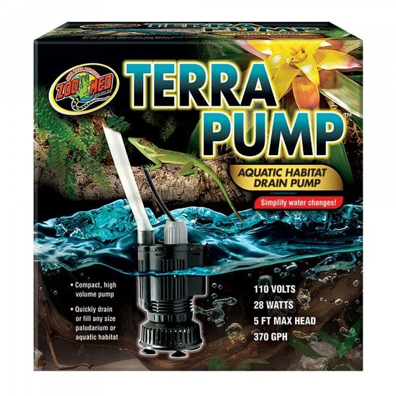 Zoo Med Terra Pump - Aquatic Drain Pump