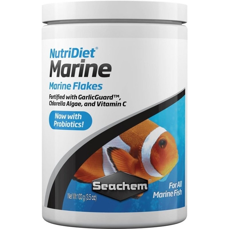 Seachem NutriDiet Marine Flakes with Probiotics