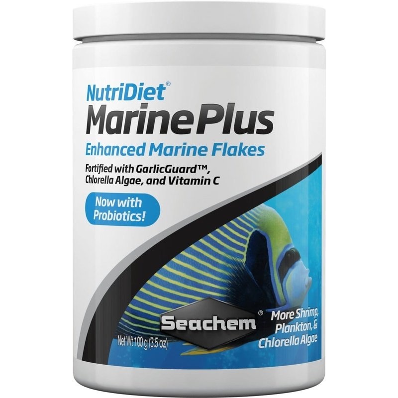 Seachem NutriDiet Marine PLUS Flakes with Probiotics