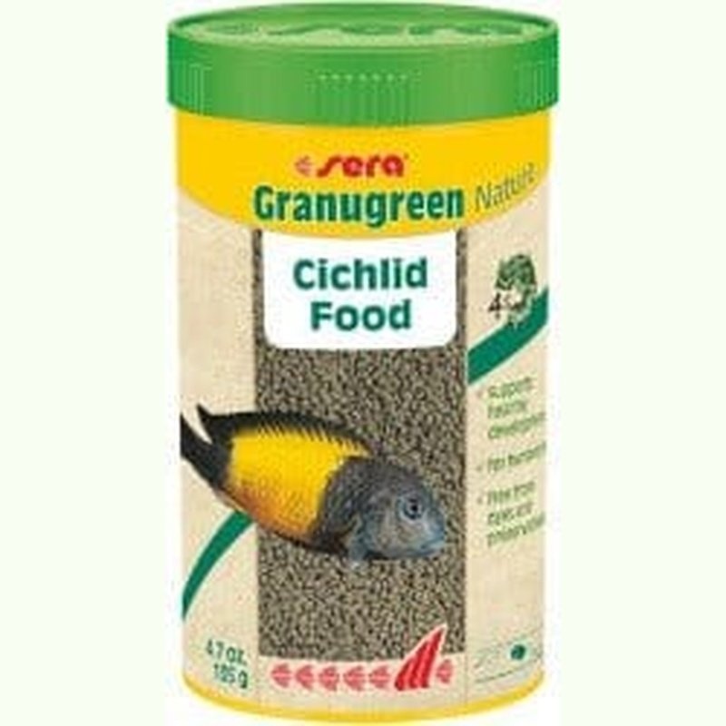 Sera Granugreen Nature Cichlid Food 135g