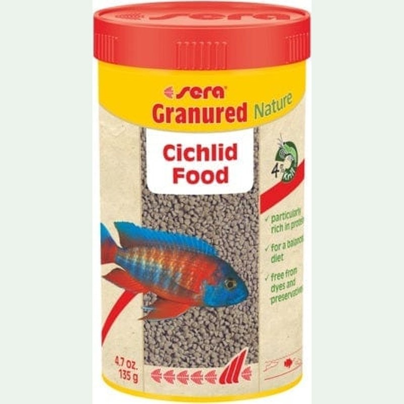 Sera Granured Nature Cichlid Food 565g