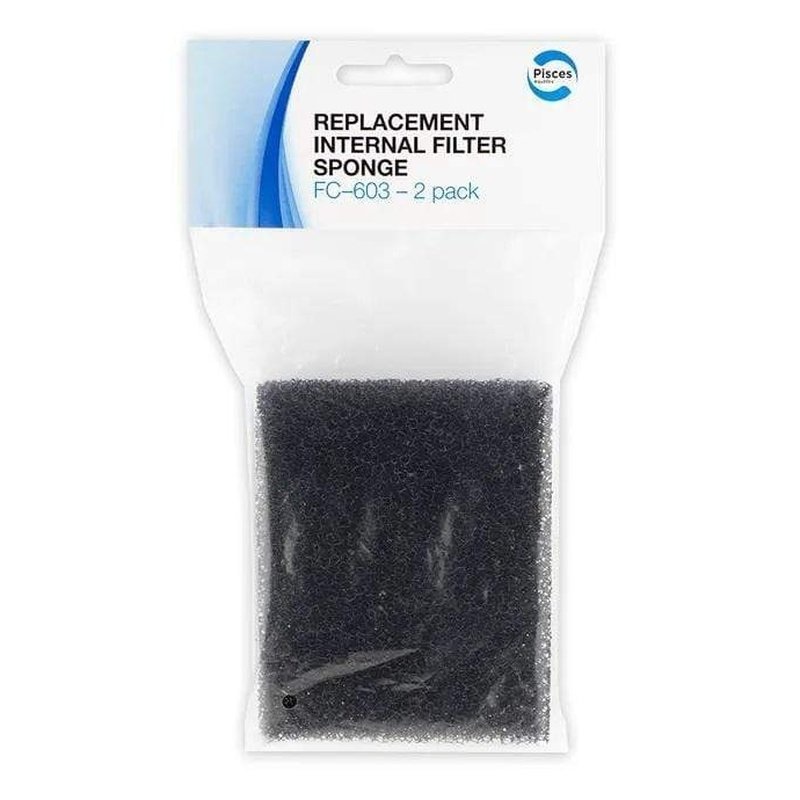 Pisces FC603 Internal Filter Sponge 2 Pack