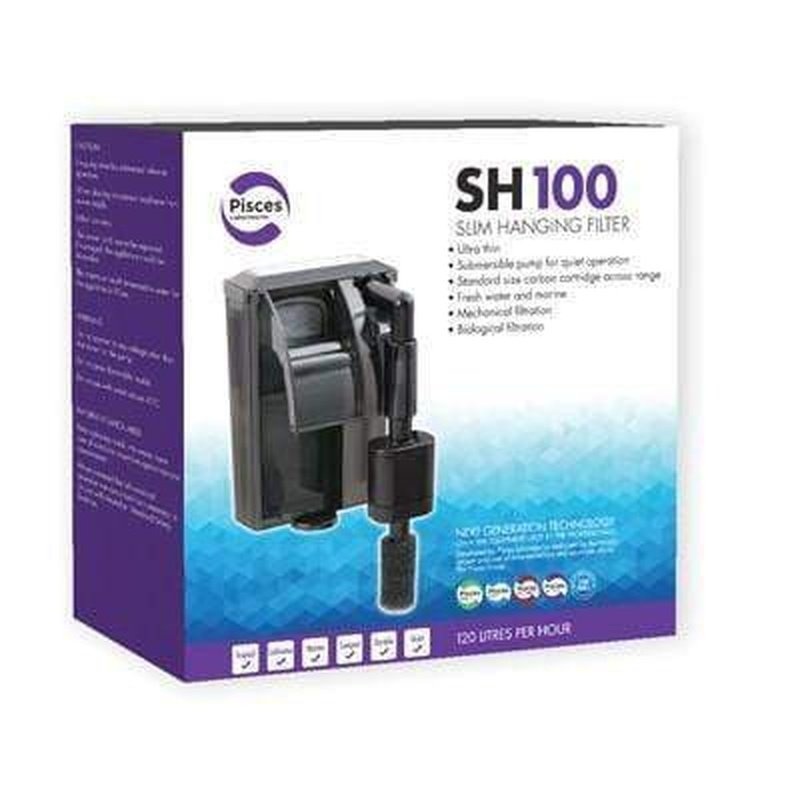 Pisces Slim Hanging Filter SH100 (25L, 120L/hr)