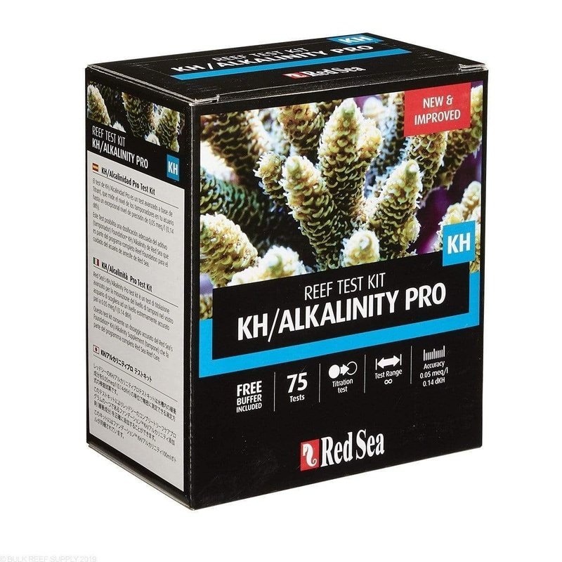 Red Sea KH Alkalinity Pro Test Kit