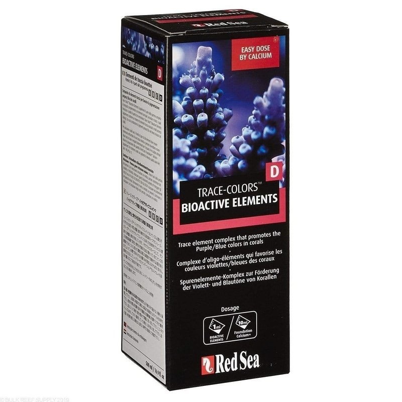 Red Sea Trace Colors D - Bioactive Elements Supplement