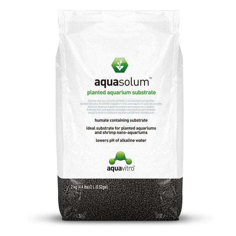 Seachem Aquavitro Aquasolum Black Humate Shrimp Substrate
