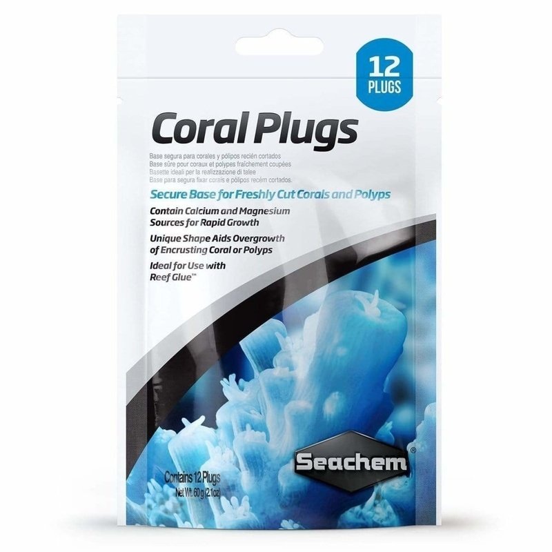 Seachem Coral Plugs 12 Pack