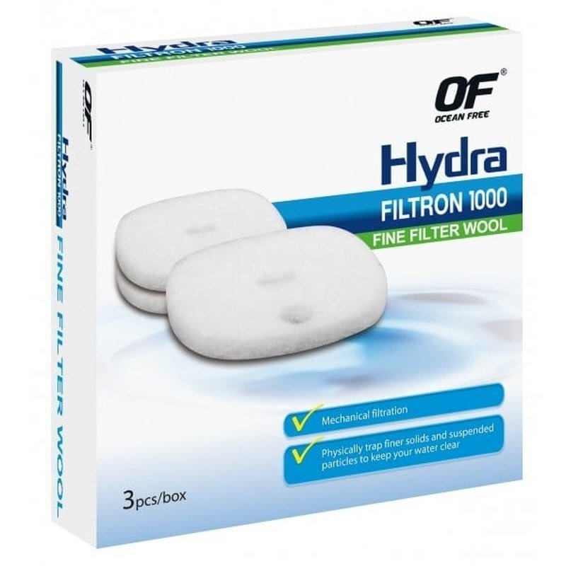 Ocean Free Hydra Filtron 1000 Fine Filter Pad 3 Pack