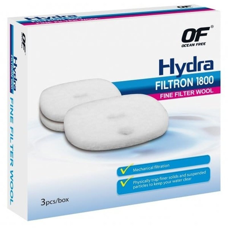 Ocean Free Hydra Filtron 1800 Fine Filter Pad 3 Pack