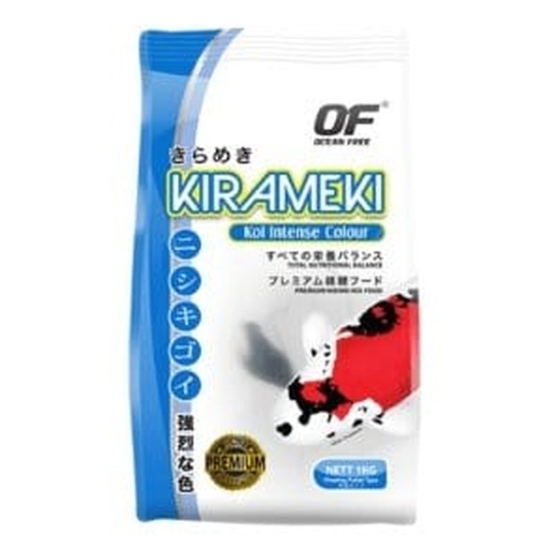 Ocean Free Kirameki Premium Koi Food Intense Colour