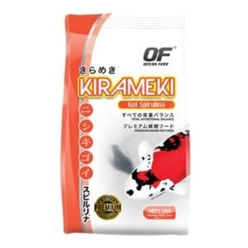 Ocean Free Kirameki Premium Koi Food Spirulina