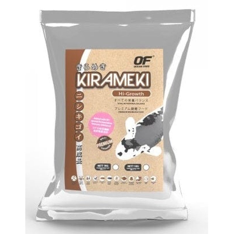 Ocean Free Kirameki Super Premium Hi Growth Koi Food