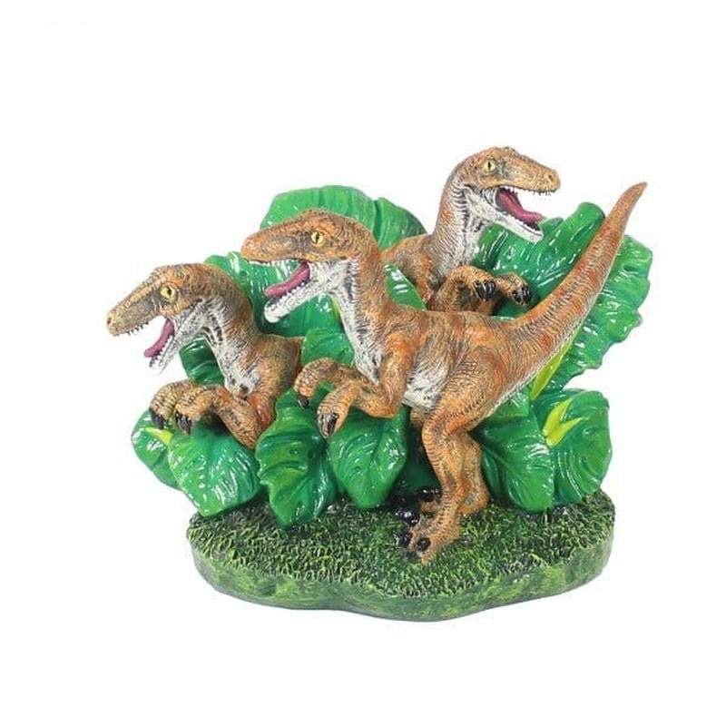 Penn-Plax Jurassic Park Velociraptors Small 10 x 8cm