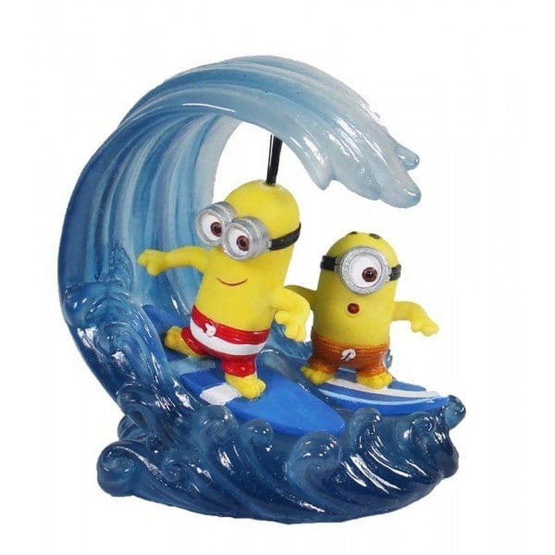 Penn-Plax Minions Kevin & Stuart Surfing Small 7 x 8.5cm