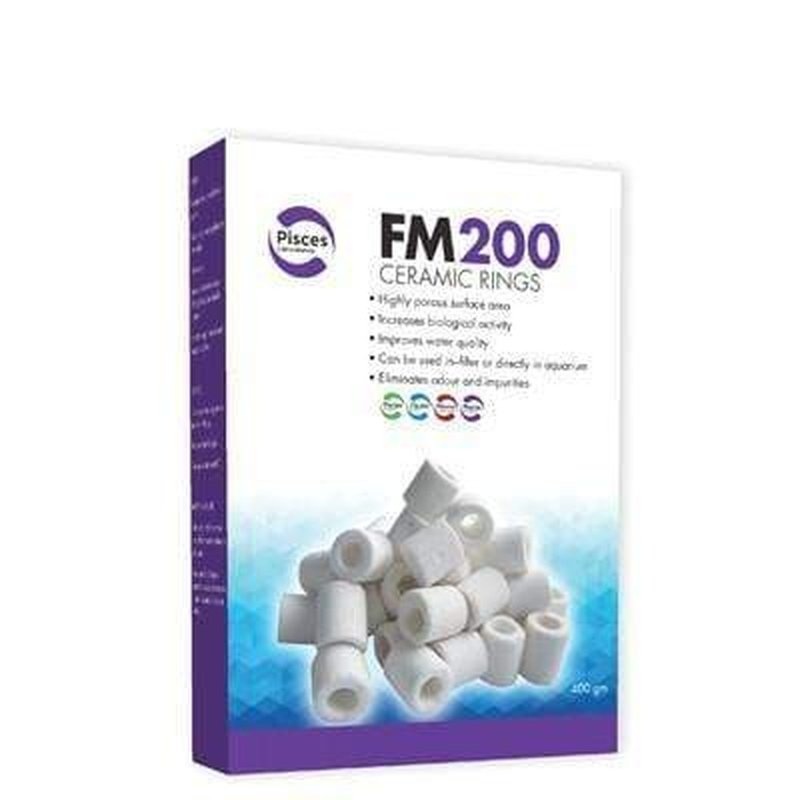 Pisces Ceramic Rings Biological Media FM200 400g