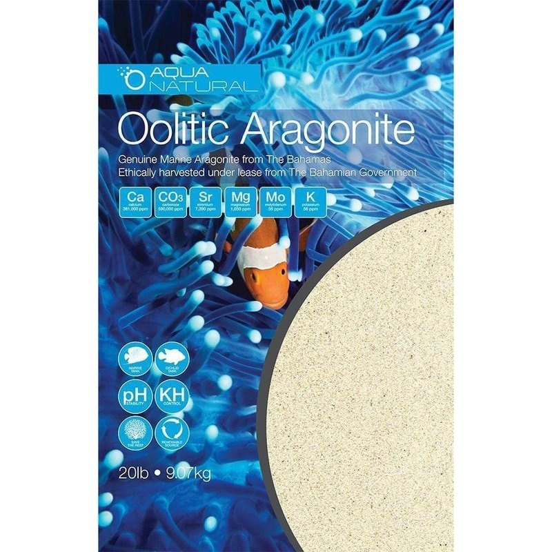 Aqua Natural Bahamas Oolitic Aragonite Fine (0.05-1mm)