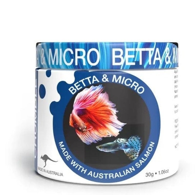 Aqua Natural Betta and Micro Crumble 30g