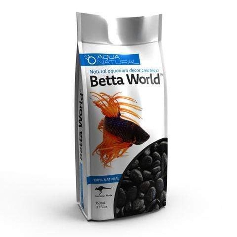 Aqua Natural Betta World Polished Black 350g
