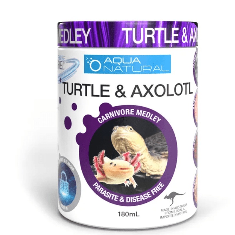 Aqua Natural Freeze Dried Turtle & Axolotl Medley 180ml