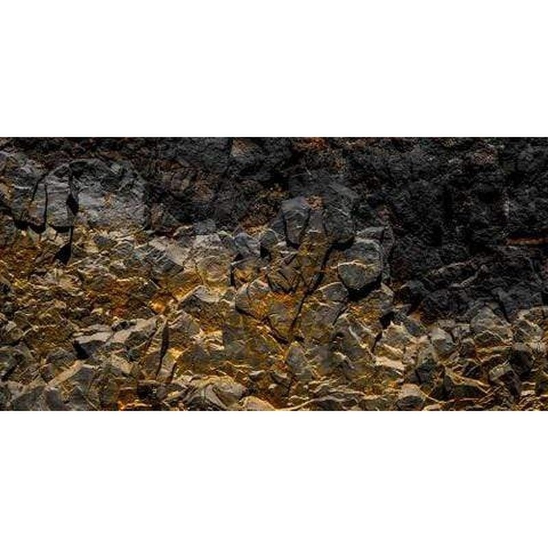 Aqua Natural Gold Rock Background