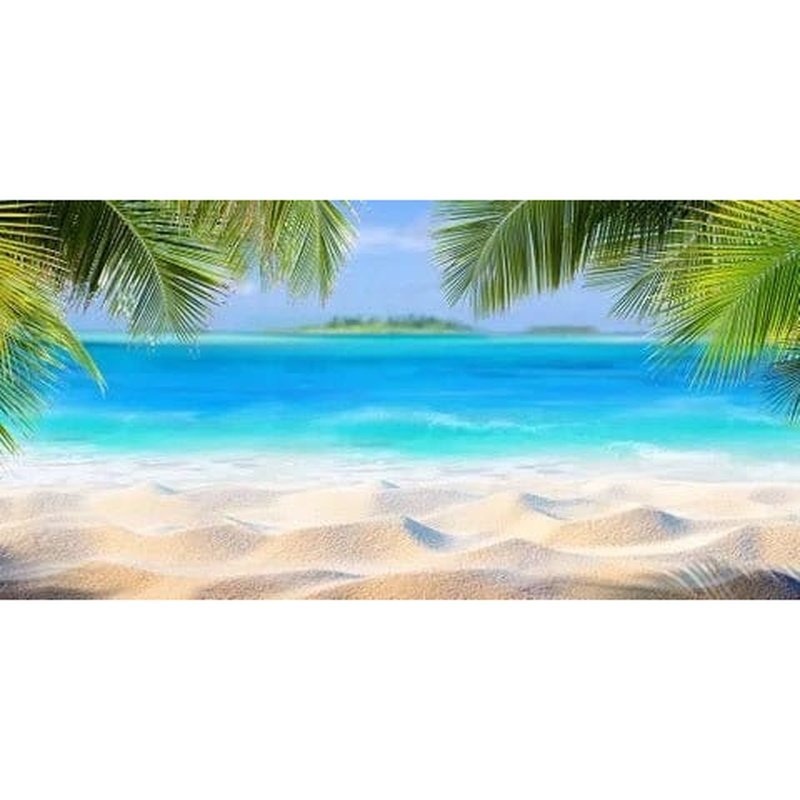Aqua Natural Hermit Paradise Background