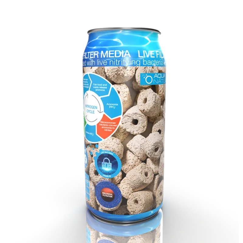 Aqua Natural Live Ceramic Rings 500ml