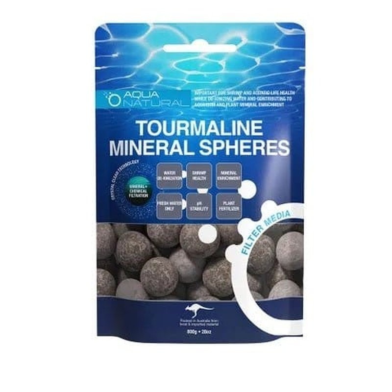 Aqua Natural Tourmaline Mineral Spheres 800g