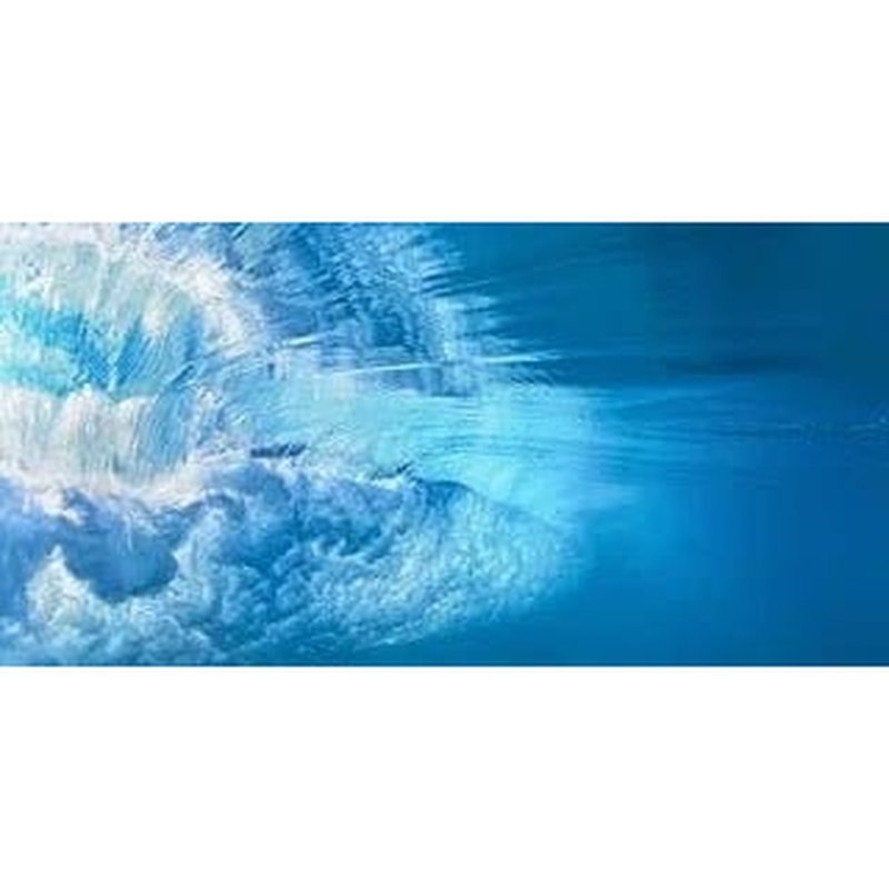 Aqua Natural Wave Background