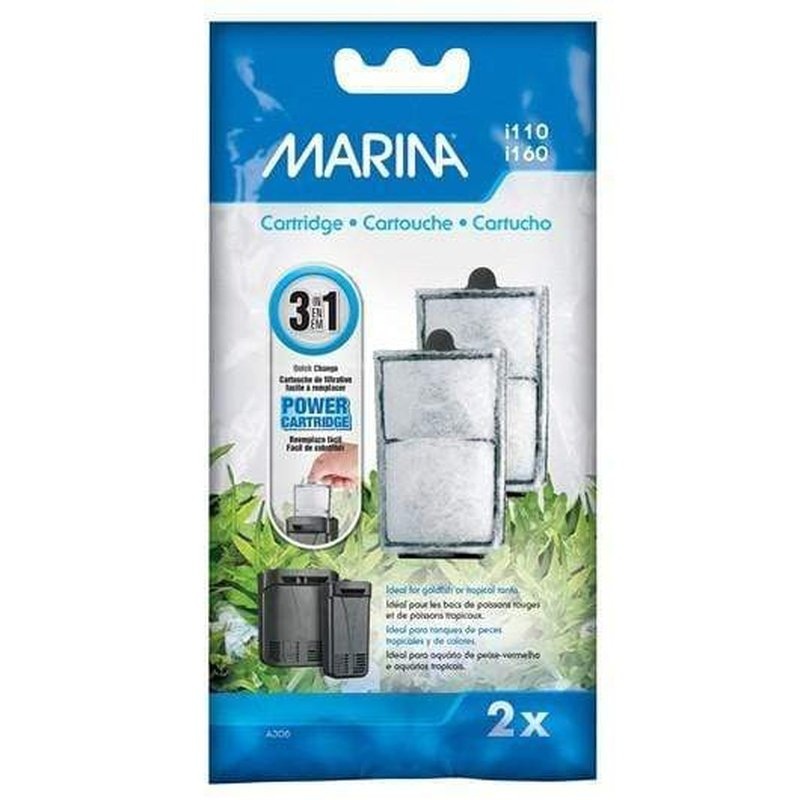 Marina i110 & i160 Filter Power Cartridge 2 Pack