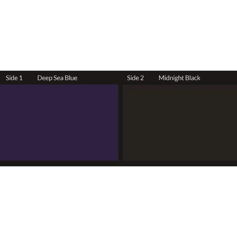 Marina Seaview Background Deep Sea Blue/Midnight Black 45cm High