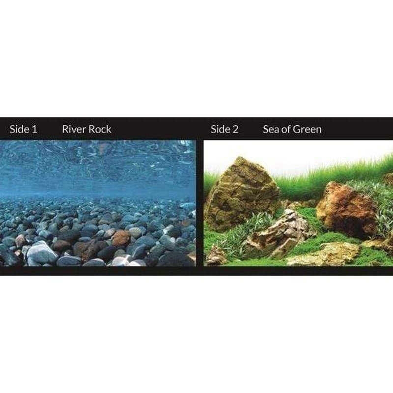 Marina Seaview Background River Rock/Sea of Green 30cm High