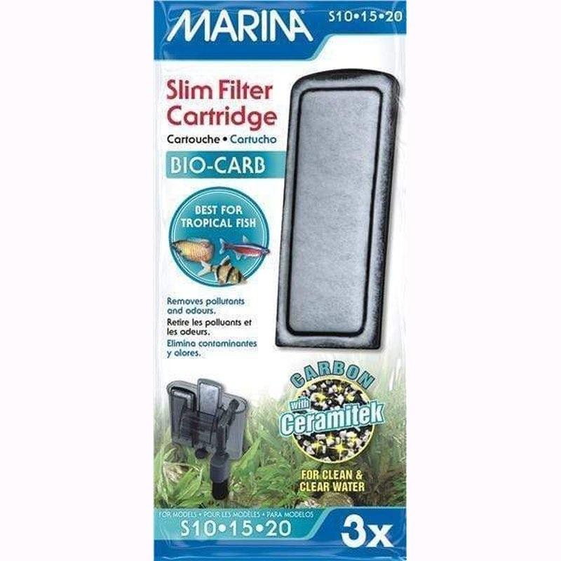 Marina Slim Bio-Carb Cartridge 3 Pack