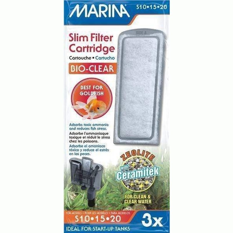Marina Slim Bio-Clear Cartridge 3 Pack