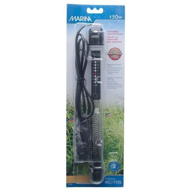 Marina Submersible Aquarium Heater 150W 27cm (150L)