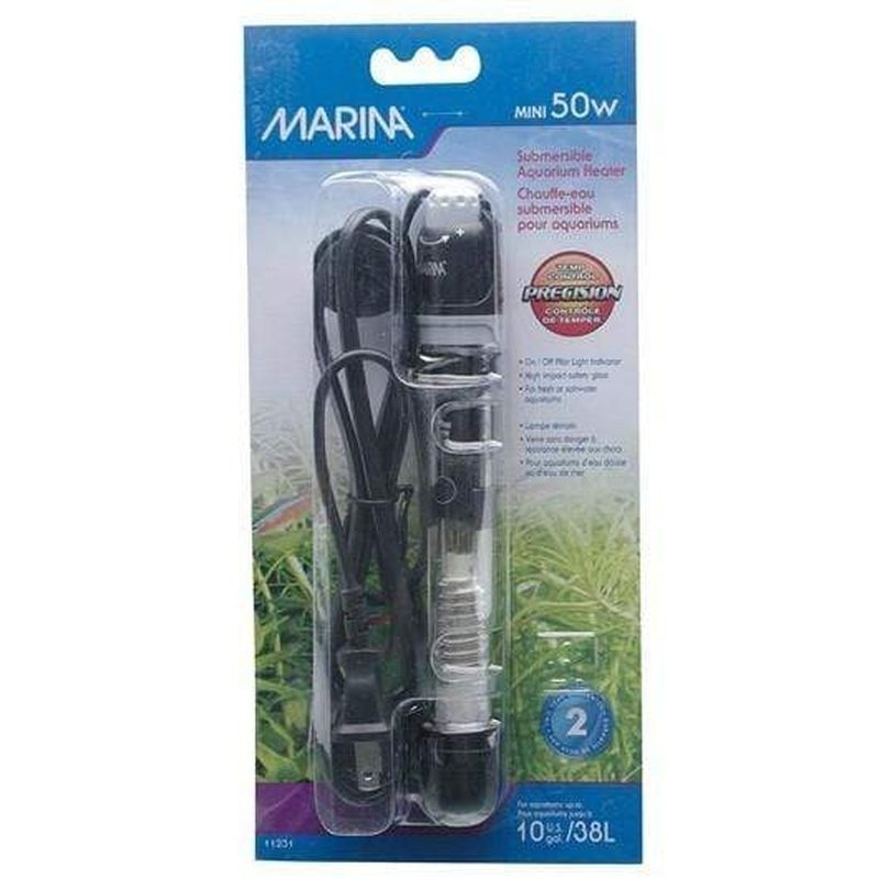 Marina Submersible Mini Heater 50W 15cm (38L)