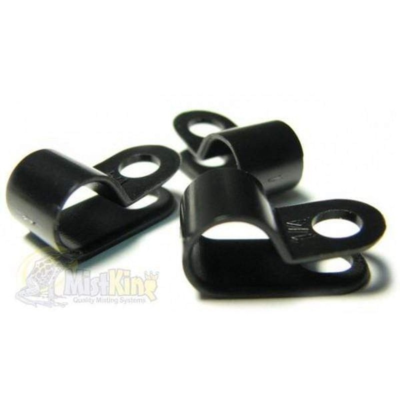 MistKing 1/4 Tubing Clips & Screws (3)