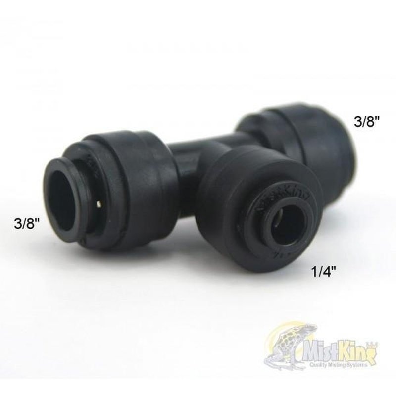 MistKing 3/8" To 1/4" Reducing Tee